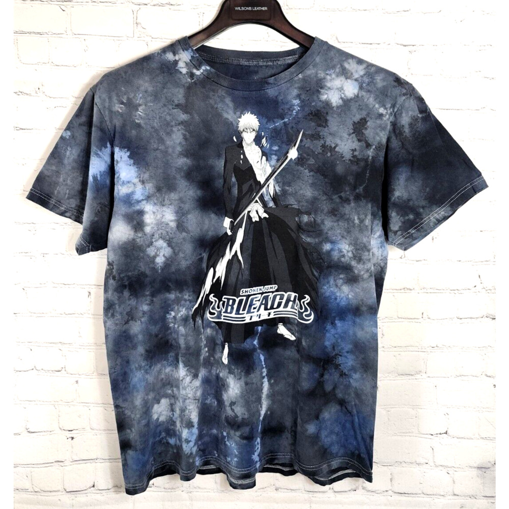 Ripple Junction Shonen Jump Bleach Ichigo Bankai Sz XL Shirt Anime Tie Dye RARE